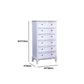 Solid Wood Storage Chest Retro Style Vertical Storage Chest Dresser Clearhalo 'Bedroom Furniture' 'Dressers & Chests' 'dressers_chests' 'furn' 'furn_dressers_chests' 'Furniture' 1200x1200_3a9c57f9-04d9-4b90-bfa7-7e9a10ba6528