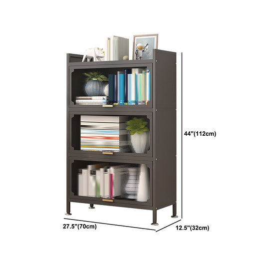 Libreria moderna in metallo standard libreria chiusa con porte