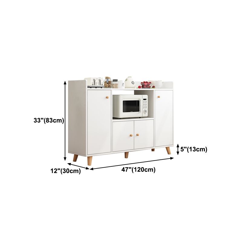 Scheda in legno ingegnerizzato in stile moderno con porta e cassetto