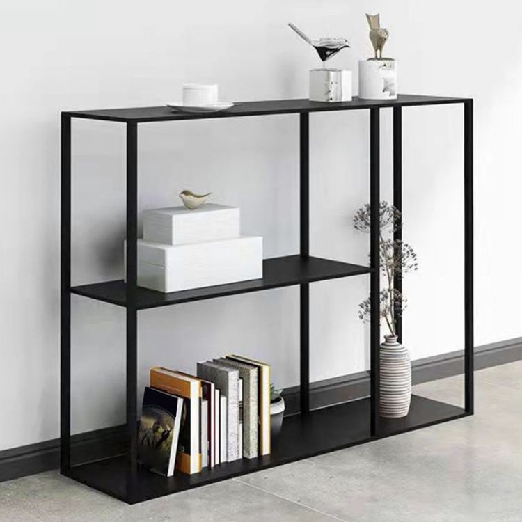 Tavolo da divano di divano console di ferro contemporaneo Tavolo da rettangolo per Hall