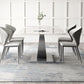 1/3/4/5/7/8 Pieces Dining Chairs Set Dining Table Set with Sintered Stone Top Clearhalo 'Dining Room Sets' 'Dining Tables & Seating' 'dining_room_set' 'furn' 'furn_dining_room_set' 'Furniture' 'furniture_dining_room_set' 'Kitchen & Dining Furniture' 1200x1200_3aa3ff6e-910f-41dd-830b-5f890c514d20