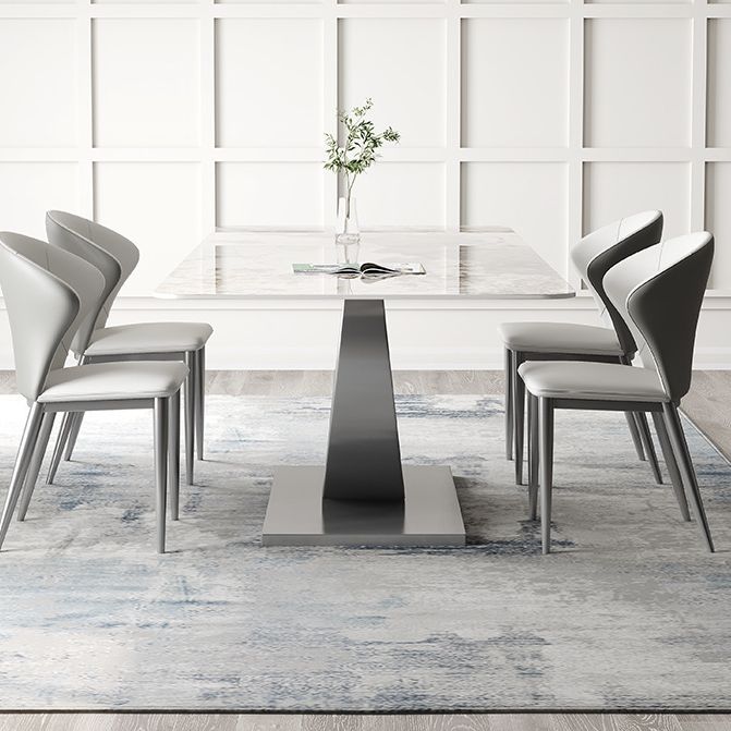 1/3/4/5/7/8 Pieces Dining Chairs Set Dining Table Set with Sintered Stone Top Clearhalo 'Dining Room Sets' 'Dining Tables & Seating' 'dining_room_set' 'furn' 'furn_dining_room_set' 'Furniture' 'furniture_dining_room_set' 'Kitchen & Dining Furniture' 1200x1200_3aa3ff6e-910f-41dd-830b-5f890c514d20