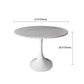 Modern 1/2/3/5 Pieces Dining Set Round Stone Dining Table for Kitchen Clearhalo 'Dining Room Sets' 'Dining Tables & Seating' 'dining_room_set' 'furn' 'furn_dining_room_set' 'Furniture' 'furniture_dining_room_set' 'Kitchen & Dining Furniture' 1200x1200_3aa7cf57-772e-475a-bcaf-a94741fbc537