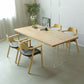 Modern 1/3/4/5 Pieces Dining Set Rectangle Pine Wood Dining Table for Kitchen