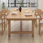 Rectangle Trestle Dining Table Modern Pine Wood Table for Living Room Clearhalo 'Dining Tables & Seating' 'Dining Tables' 'dining_table' 'furn' 'furn_dining_table' 'Furniture' 'Kitchen & Dining Furniture' 1200x1200_3aaab4af-f244-4cd4-a881-02d84aef3924
