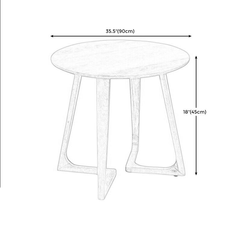 Living Room Solid Wood Abstract End Table Modern Round Top Sofa Side End Table Clearhalo 'Coffee & Accent Tables' 'End & Side Tables' 'end_side_table' 'end_side_tables' 'furn' 'furn_end_side_tables' 'Furniture' 'furniture_end_side_table' 'Living Room Furniture' 1200x1200_3aaacea2-9f46-4b8e-888f-5a2ab669ae0a