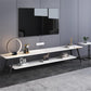 Moderno Style Stone TV Stand de TV en blanco y negro Gabinete de televisión de almacenamiento