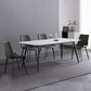 Industrial Sintered Stone Dining Table 4 Legs Base Rectangle Table for Home Clearhalo ' dining_table' 'Dining Tables & Seating' 'Dining Tables' 'furn' 'furn_dining_table' 'Furniture' 'furniture_dining_table' 'Kitchen & Dining Furniture' 'kitchen&dining_furn' 'kitchen' 'kitchen_dining_table' 1200x1200_3aacaef4-a7ac-4213-82ee-ebdbccda69ec