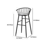 Set de bistro de madera sólida 1/2/3 piezas de estilo de mesa redondo de estilo moderno