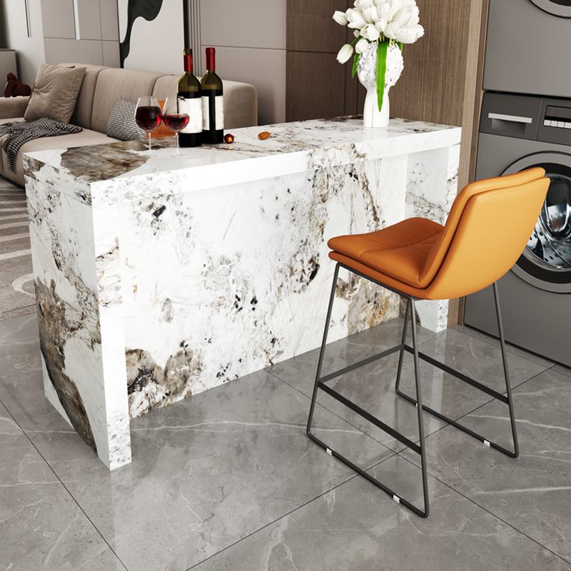 Modern Bistro Bar Table Sintered Stone Bar Table for Living Room Clearhalo 'Bar Furniture' 'Bar Tables' 'bar_tables' 'furn' 'furn_bar_tables' 'Furniture' 'Kitchen & Dining Furniture' 1200x1200_3ab092ce-5497-43bd-97fc-472fc4886ac4