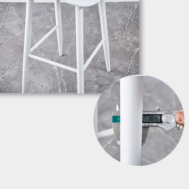 Scandinavian Footrest Home Stool Matte Finish Plastic Bar Stool Clearhalo 'Bar Furniture' 'Bar Stools' 'bar_stools' 'furn' 'furn_bar_stools' 'Furniture' 'furniture_bar_stools' 'Kitchen & Dining Furniture' 1200x1200_3ab1e65e-9588-49d2-8d65-e32f5362150b