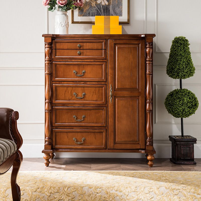 Mid-Century Modern Cabinet/Chest with Drawers and Legs in Solid Wood Clearhalo 'Cabinets & Chests' 'cabinets_chests' 'furn' 'furn_cabinets_chests' 'Furniture' 'Living Room Furniture' 1200x1200_3ab24b41-4fa4-4774-a96d-05d6cb167d2e