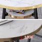 Metal Contemporary Round Dining Table Manufactured Wood Dining Table with Legs Clearhalo ' dining_table' 'Dining Tables & Seating' 'Dining Tables' 'furn' 'furn_dining_table' 'Furniture' 'furniture_dining_table' 'Kitchen & Dining Furniture' 'kitchen&dining_furn' 'kitchen' 'kitchen_dining_table' 1200x1200_3ab45159-7a5e-4c7d-9a6c-572380a5e95f