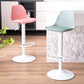 Contemporary Style Liftable Bar Stool Bucket Counter Bar Stool with Metal Legs Clearhalo 'Bar Furniture' 'Bar Stools' 'bar_stools' 'furn' 'furn_bar_stools' 'Furniture' 'furniture_bar_stools' 'Kitchen & Dining Furniture' 1200x1200_3ab7babc-6258-40f0-866b-acc30e7383c1
