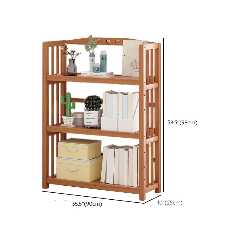 Contemporary Bookcase Open Shelf Bamboo Vertical Shelf Bookcase Clearhalo 'Bookcases' 'furn' 'furn_bookcases' 'Furniture' 'Office Furniture' 1200x1200_3ab91661-8e5a-47bd-8e25-b578a3ff1e1a
