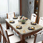 Mesa de comedor rectangular contemporánea Colección de comedor de mármol con 4 pies