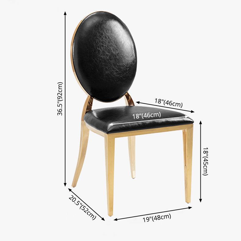 Contemporary Style Kitchen Dining Side Chair King Louis Back Side Chair Clearhalo ' kitchen&dining_furn' 'Dining Chairs' 'Dining Tables & Seating' 'dining_chair' 'furn' 'furn_dining_chair' 'Furniture' 'furniture_dining_chair' 'Kitchen & Dining Furniture' 'kitchen' 1200x1200_3abc613b-f6d7-4611-9804-0c95b4ba090e
