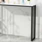 Modern Bar Dining Table Rectangle Bar Height Cocktail Table in Iron Base Clearhalo 'Bar Furniture' 'Bar Tables' 'bar_tables' 'furn' 'furn_bar_tables' 'Furniture' 'furniture_bar_tables' 'Kitchen & Dining Furniture' 1200x1200_3abca4d4-9753-4bfc-9cda-a439356a9557