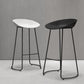 Industrial Armless Backrest Counter Stool Iron Cafe Bar Stool with Acrylic Seat and Pedal Clearhalo 'Bar Furniture' 'Bar Stools' 'bar_stools' 'furn' 'furn_bar_stools' 'Furniture' 'furniture_bar_stools' 'Kitchen & Dining Furniture' 1200x1200_3abd9b30-7c55-4ee8-b290-a375cfacf10f
