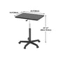 Modern Rectangular Office Desk Height Adjustable Office Desk with Caster Wheels Clearhalo 'Furniture' 'furniture_office_desk' 'Office Desks' 'Office Furniture' 'office_desk' 1200x1200_3ac1d4be-8d2c-4a49-8576-f252f90949a5