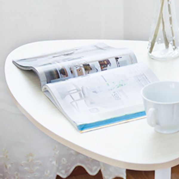 Tavolo da gambite laterali geometrici contemporanei tavolo da piedistallo