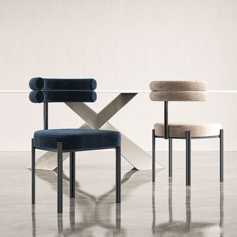 Sillas de comedor sin brazos contemporáneos sillas de comedor tapizadas