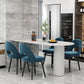 Solid Wood Contemporary Free Form Dining Table Sintered Stone Table for Dining Room Clearhalo ' dining_table' 'Dining Tables & Seating' 'Dining Tables' 'furn' 'furn_dining_table' 'Furniture' 'furniture_dining_table' 'Kitchen & Dining Furniture' 'kitchen&dining_furn' 'kitchen' 'kitchen_dining_table' 1200x1200_3ace058d-44c7-4464-8adf-4d00f1233dd6