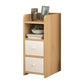 Wooden Bed Nightstand Contemporary Bedside Cabinet for Bedroom