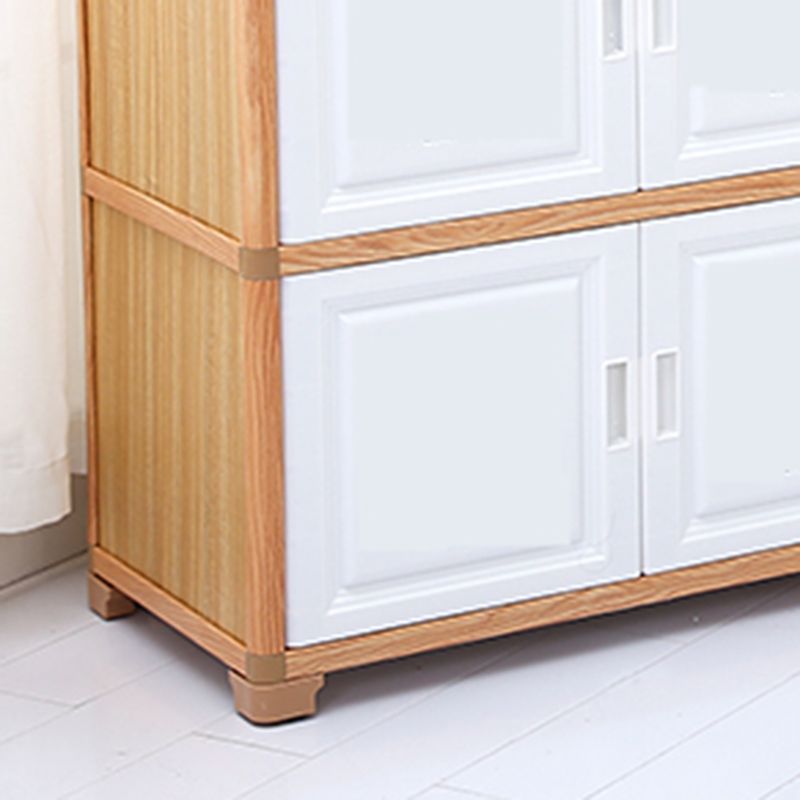 Contemporaneo 61.02 '"armadio a 4 porte, mobile accento rettangolo