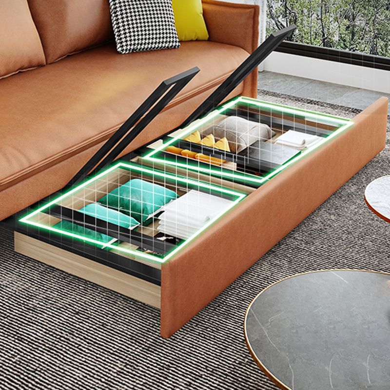 31 "divano dormiente scandinavo da 31" divano dormiente arancione arancione arancione