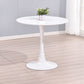 Modern Round Dinette Table Tulip Base Dining Table for Restaurant Clearhalo ' dining_table' 'Dining Tables & Seating' 'Dining Tables' 'furn' 'furn_dining_table' 'Furniture' 'furniture_dining_table' 'Kitchen & Dining Furniture' 'kitchen&dining_furn' 'kitchen' 'kitchen_dining_table' 1200x1200_3add566c-d80a-4e23-88eb-3f15e350ed9b