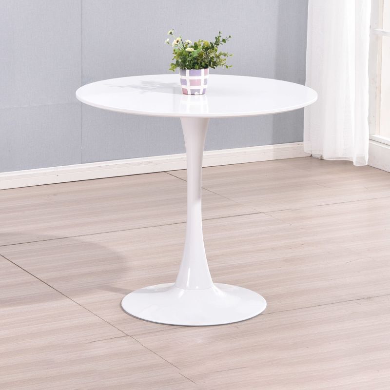 Modern Round Dinette Table Tulip Base Dining Table for Restaurant Clearhalo ' dining_table' 'Dining Tables & Seating' 'Dining Tables' 'furn' 'furn_dining_table' 'Furniture' 'furniture_dining_table' 'Kitchen & Dining Furniture' 'kitchen&dining_furn' 'kitchen' 'kitchen_dining_table' 1200x1200_3add566c-d80a-4e23-88eb-3f15e350ed9b
