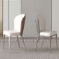 Contemporary Dining Side Chair Faux Leather Dining Side Chair for Indoor
