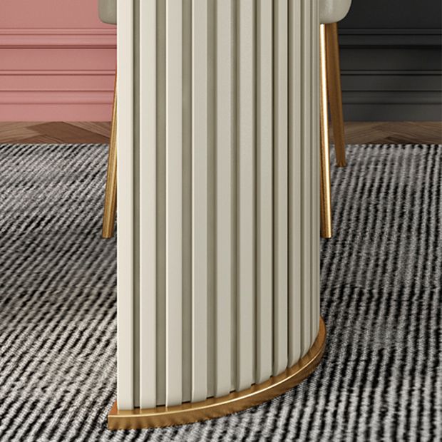Oval Sintered Stone White Table Luxury Double Pedestal Table for Dining Room Clearhalo ' dining_table' 'Dining Tables & Seating' 'Dining Tables' 'furn' 'furn_dining_table' 'Furniture' 'furniture_dining_table' 'Kitchen & Dining Furniture' 'kitchen&dining_furn' 'kitchen' 'kitchen_dining_table' 1200x1200_3ae0b2f5-d698-49ec-b104-d619ddace33c