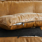 33.46" H Faux Leather Flared Arm Sofa with 2 Pillows Tufted Back Sofa Clearhalo 'furn' 'furn_sofas' 'Furniture' 'furniture_sofas' 'kitchen' 'kitchen_sofas' 'Living Room Furniture' 'Sofa' 'sofas' 1200x1200_3ae20395-942a-4fab-b9b6-7bdeb8cb7e11
