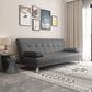 Contemporary Tufted Split-Back Convertible Sleeper Sofa for Apartment Clearhalo 'furn' 'furn_sofas' 'Furniture' 'furniture_sofas' 'kitchen' 'kitchen_sofas' 'Living Room Furniture' 'Sofa' 'sofas' 1200x1200_3ae704eb-d3e1-4a51-b7aa-964197559859