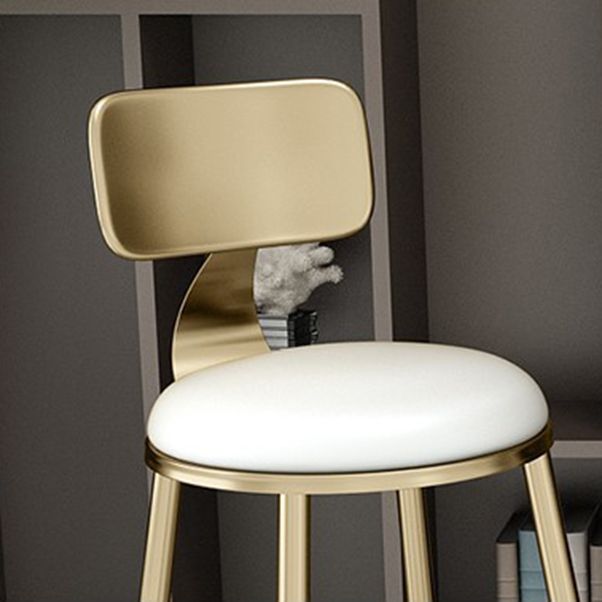 Glam 1/3/5 Pieces Bar Table Set Round Stone Counter Table with High Stools Clearhalo 'Bar Furniture' 'furn' 'furn_home_bar_bar_sets' 'Furniture' 'Home Bars & Bar Sets' 'home_bar_bar_sets' 'Kitchen & Dining Furniture' 1200x1200_3ae90fb5-b393-4bc0-b3aa-f429b25d8146