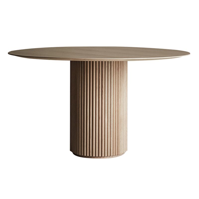 Round Pedestal Casual Table Simplicity Style Dining Room Home Furniture Clearhalo ' dining_table' 'Dining Tables & Seating' 'Dining Tables' 'furn' 'furn_dining_table' 'Furniture' 'furniture_dining_table' 'Kitchen & Dining Furniture' 'kitchen&dining_furn' 'kitchen' 'kitchen_dining_table' 1200x1200_3aea41b0-581c-4b00-b5e4-d9a32bc8613f
