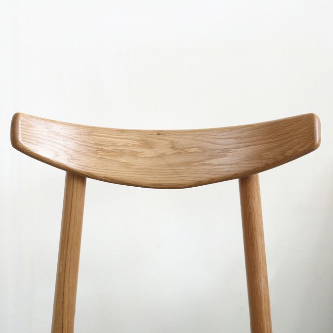 Scandinavian White Oak Open Side Chair Light Color Wood Dining Chair with Natural Legs Clearhalo ' kitchen&dining_furn' 'Dining Chairs' 'Dining Tables & Seating' 'dining_chair' 'Furniture' 'furniture_dining_chair' 'Kitchen & Dining Furniture' 'kitchen' 1200x1200_3aeeaa3f-daa0-4990-9b28-5f0af43bebdb