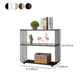 Glam Style Shelf Bookcase Open Back Bookcase for Office and Study Room Clearhalo 'Bookcases' 'furn' 'furn_bookcases' 'Furniture' 'furniture_bookcases' 'kitchen' 'kitchen_bookcases' 'Living Room Furniture' 'Office Furniture' 1200x1200_3aef5255-4010-4be2-9603-83a2146faf12