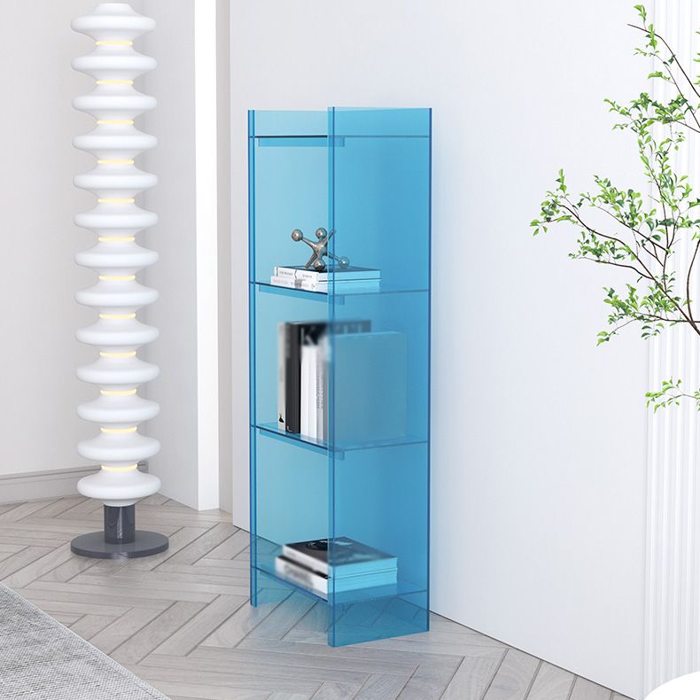 Closed Back Plastic Bookcase Scandinavian Style Bookshelf for Home Office Study Room Clearhalo 'Bookcases' 'furn' 'furn_bookcases' 'Furniture' 'furniture_bookcases' 'Office Furniture' 1200x1200_3aefc023-fd47-4477-a652-6b93ef026f78