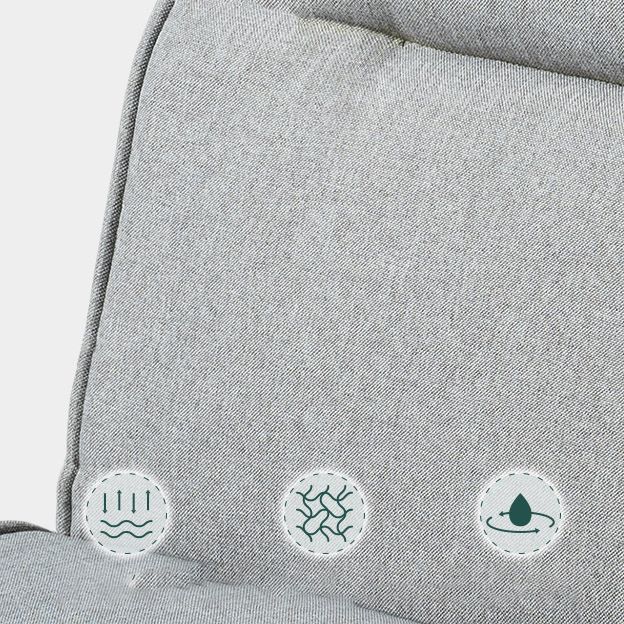 Metal Frame Foldable Standard Recliner Cotton Blend Recliner Chair Clearhalo 'Chairs & Seating' 'furn' 'furn_recliners' 'Furniture' 'Living Room Furniture' 'Recliners' 1200x1200_3af0183e-6878-49cd-afd6-472ef1661f65