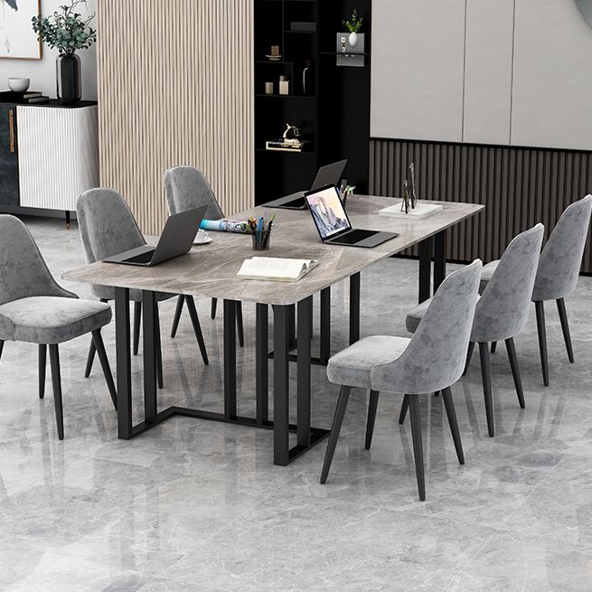 Sintered Stone Rectangular Meeting Table Office Industrial Writing Desk Clearhalo 'furn' 'furn_office_desk' 'Furniture' 'furniture_office_desk' 'Office Desks' 'Office Furniture' 'office_desk' 1200x1200_3af34970-f780-4b59-b001-7f8895295117