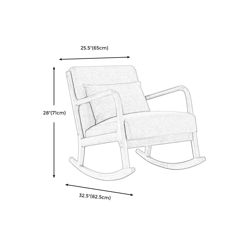 Linen Chair 25.5 " L x 32.4" W x 27.5" H Arms Included Chair for Living Room Clearhalo 'Accent Chairs' 'accent_chairs' 'Chairs & Seating' 'furn' 'furn_accent_chairs' 'Furniture' 'furniture_accent_chairs' 'Living Room Furniture' 1200x1200_3af3b6d2-f243-4ed2-aea8-0396b1784ee7