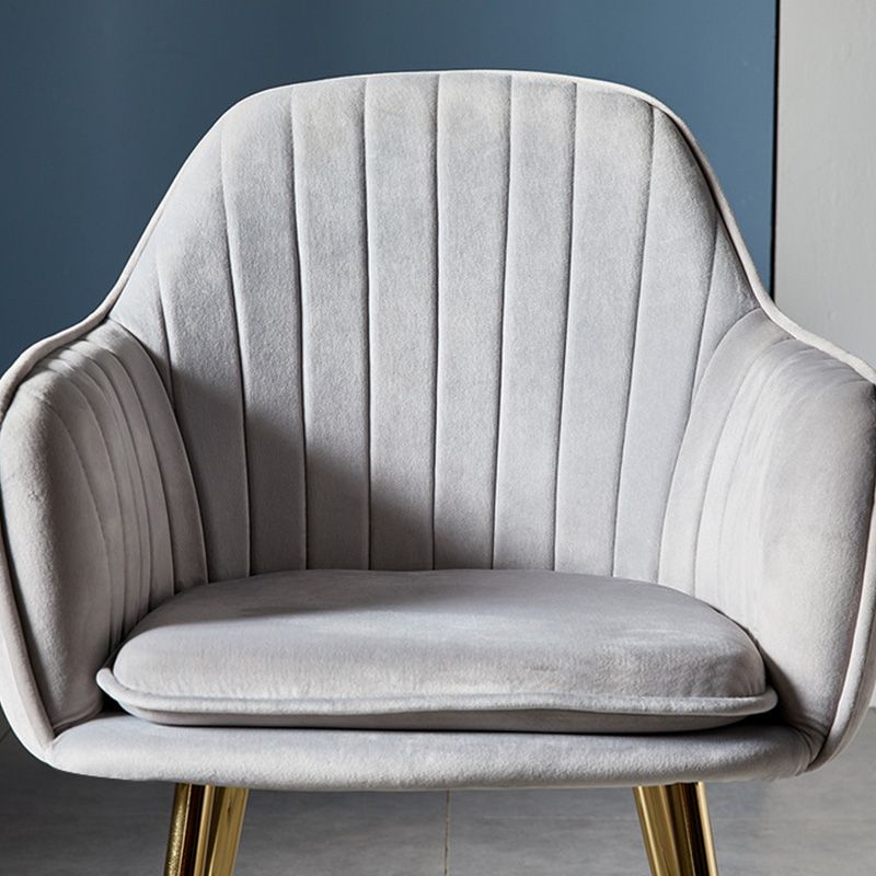 23.6"Wide Solid Color Armchair with Basic Four Legs for Bedroom Clearhalo 'Accent Chairs' 'accent_chairs' 'Chairs & Seating' 'furn' 'furn_accent_chairs' 'Furniture' 'furniture_accent_chairs' 'Living Room Furniture' 1200x1200_3af520c6-852a-4aff-922b-4c3f7f60fd1c