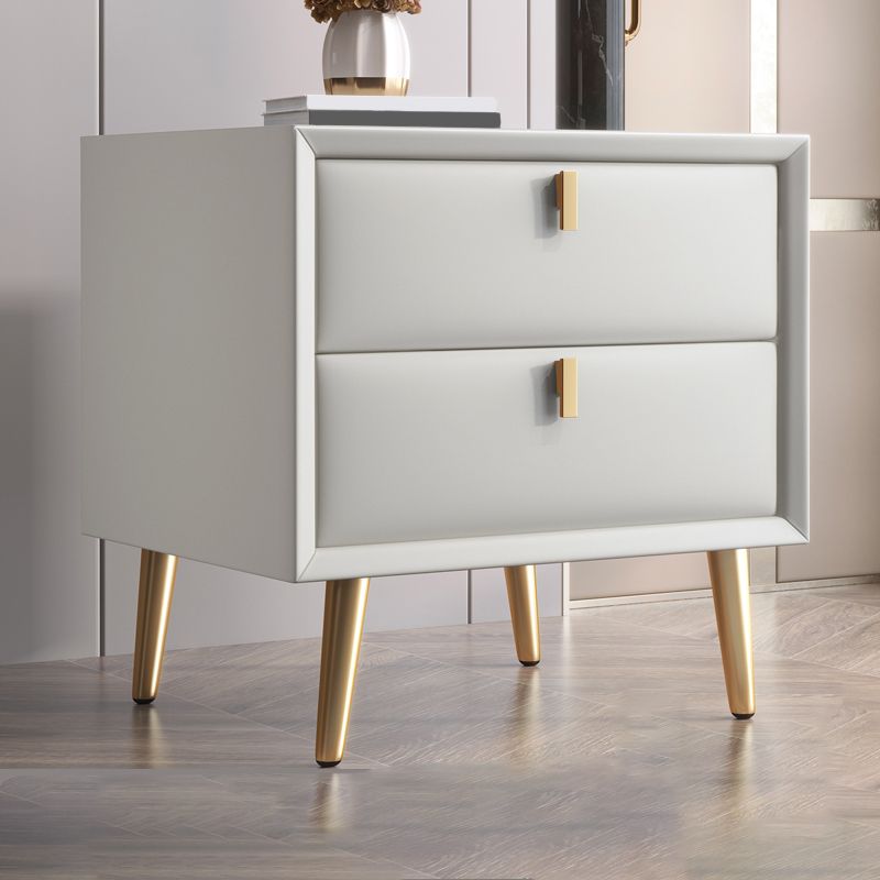 Modern accenttafel nachtkastje lederen nachtkastje voor slaapkamer