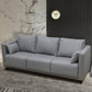 Modern Faux Leather/Linen Sofa Square Arm Couch for Living Room Clearhalo 'furn' 'furn_sofas' 'Furniture' 'furniture_sofas' 'Living Room Furniture' 'Sofa' 'sofas' 1200x1200_3b0466af-e9c5-4dad-b3f4-d43f0696e2b2