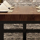 Industrial 1/3/5/7 Pieces Dining Set Rectangle Wood Dining Table for Cafe Clearhalo 'Dining Room Sets' 'Dining Tables & Seating' 'dining_room_set' 'furn' 'furn_dining_room_set' 'Furniture' 'Kitchen & Dining Furniture' 1200x1200_3b07162b-c08f-4b83-8dad-039d51659555