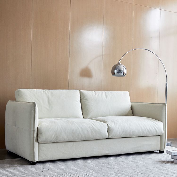 Moderne faux lederen slaper bank verwijderbare bekleding futon sofa bed