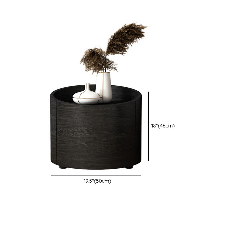 Cama de madera mesita de noche gabinete de noche moderno clásico con cajones